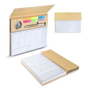 Mini Caderno em Papel Kraft