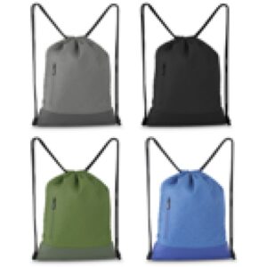 Sacola/mochila em Tecido Poliéster 210d