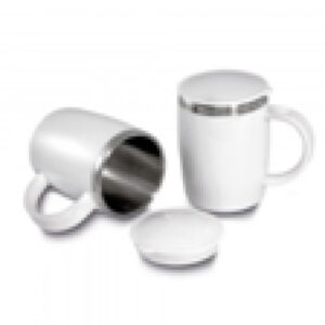 Caneca Plástico com Inox na