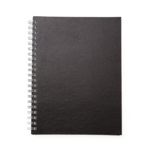 Caderno C/ Capa de Couro