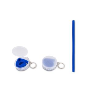 Canudo em Silicone no Estojo