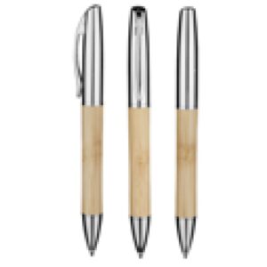 Caneta Corpo de Bambu com
