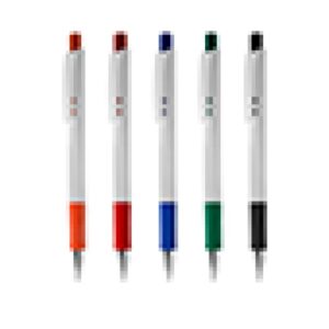 Caneta Plástica com Grip Esferográfica