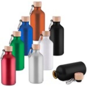 Garrafa em Alumínio Reciclado Acabamento