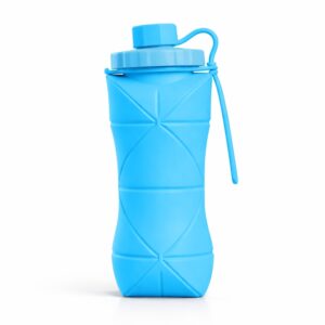 Garrafa Dobrável Silicone 600ml