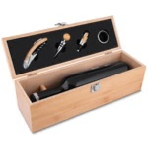Kit Vinho em Bambu com