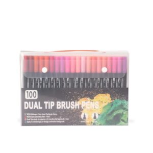Kit Canetinhas Ponta Dupla 100