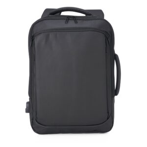 Mochila Couro Sintético Usb 22l