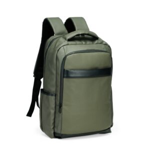 Mochila Couro Sintético Usb 26l