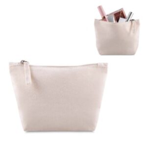 Necessaire Confeccionada em Algodão Reciclado
