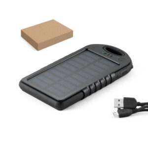 Bateria portátil solar em ABS