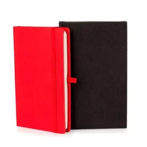 Caderneta S/ Pauta Vermelho –