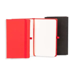 Caderneta S/ Pauta Vermelho –