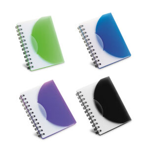 Caderno A7 em PP com