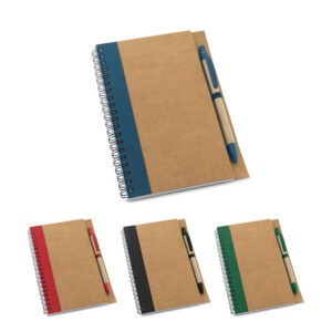 Caderno B6 espiral de capa