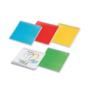 Caderno para colorir com 25
