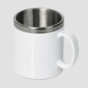 Caneca Em AÇo Inox/poliestireno –