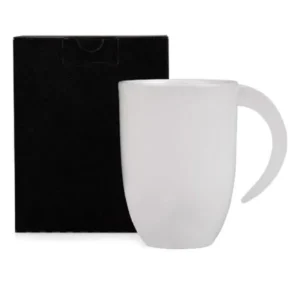 Caneca em Cerâmica Branca –