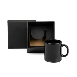 Caneca em Cerâmica Preta –