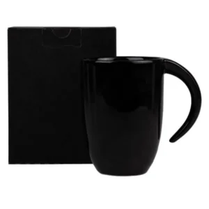Caneca em Cerâmica Preta –