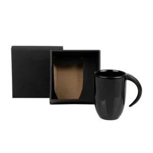 Caneca em Cerâmica Preta –