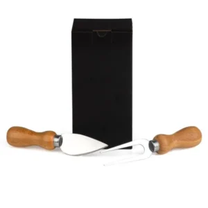 Conj Para Queijo Madeira/inox –