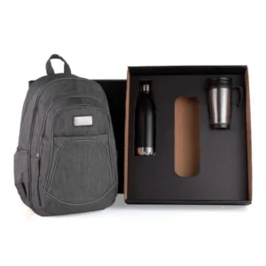 Conj. Mochila, Garrafa e Caneca