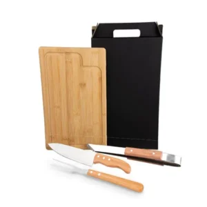 Conj. Para Churrasco Com Pegador