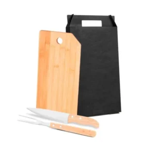 Conj. Para Cozinha Em Bambu