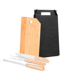Conj. Para Cozinha Em Bambu