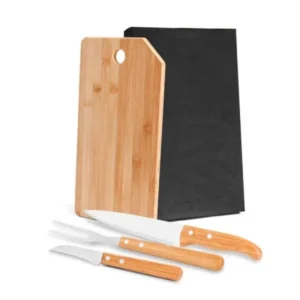 Conj. Para Cozinha Em Bambu