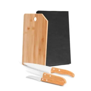 Conj. Para Cozinha Em Bambu
