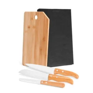 Conj. Para Cozinha Em Bambu