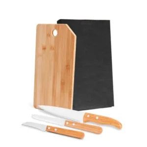 Conj. Para Cozinha Em Bambu