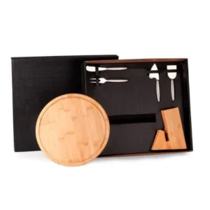 Conjunto Para Queijo Com Cepo