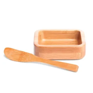 Cumbuca Quadrada em Bambu com