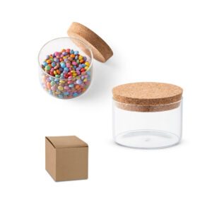 Frasco em vidro borosilicato com
