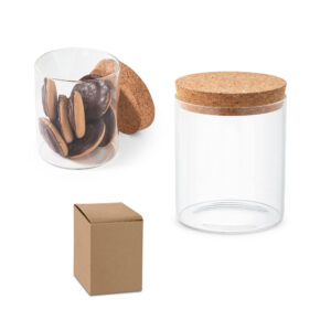Frasco em vidro borosilicato com
