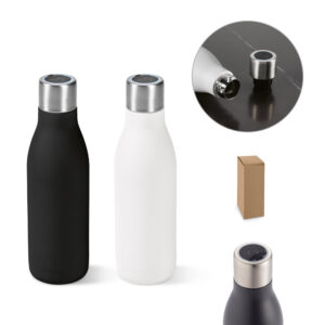 Garrafa em aço inox 90%