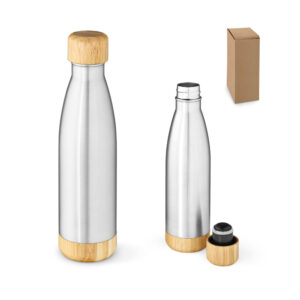 Garrafa em aço inox 90%
