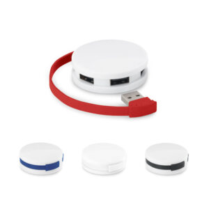Hub USB 2'0 em ABS