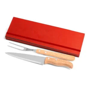 Kit Garfo E Faca Inox