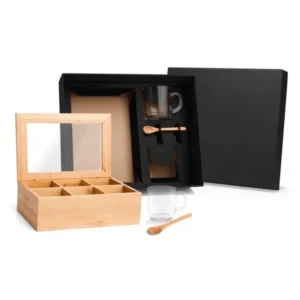 Kit para Chá com Caixa