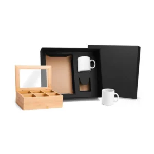 Kit para Chá em Bambu