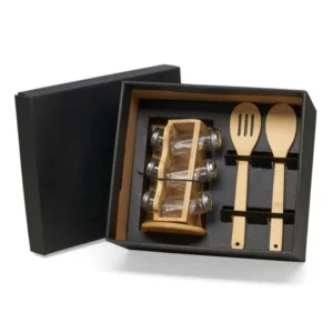 Kit Porta Condimentos e Colheres