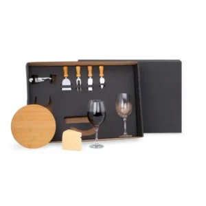 Kit Queijo E Vinho Com