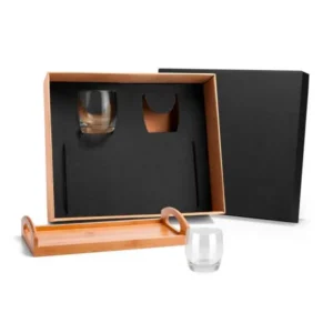 Kit Whisky C/ Bandeja E