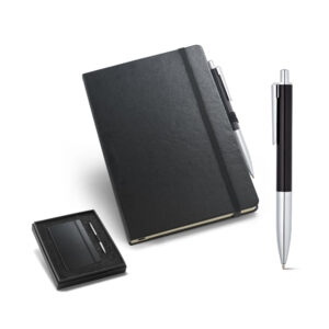Kit de caderno A5 e