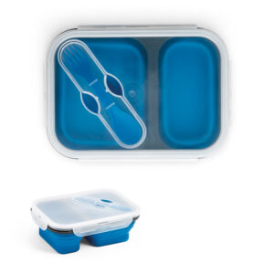 Marmita hermética retrátil em silicone