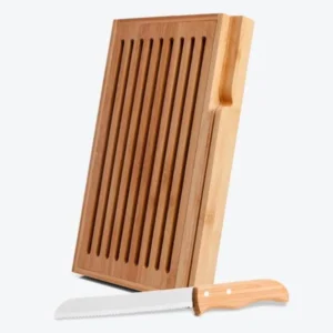 Migalheira Em Bambu Com Faca